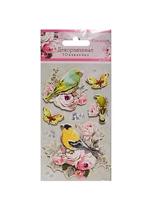 Набор д/творчества Наклейки декоративные 3D "С Днем рождения" CP-23