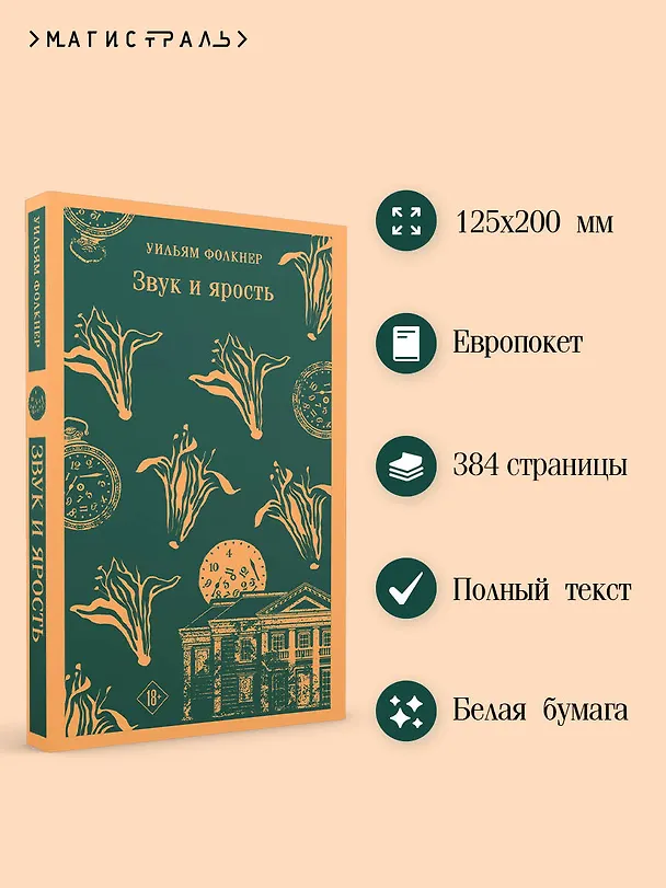 Книга Звук и ярость (Уильям Фолкнер) — 6