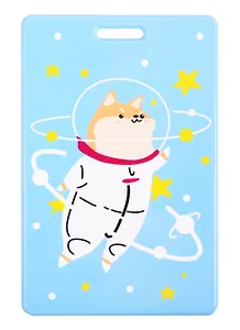 Чехол для карточек Сиба-ину в космосе (ДГ2020-259)