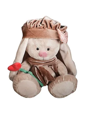 Мягкая игрушка Зайка Ми с цветочком (23см) (SidM-020) 2406129