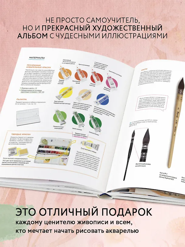 Книга Цветы японской акварелью. Рисуем розы, тюльпаны, гортензии и сухоцветы (Ай Накамура) — 7