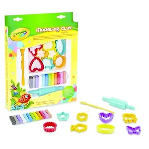 Набор незасыхающего пластилина, Crayola/Крайола, 12 кусочков пластилина, картонная коробка с европодвесом 57-0320