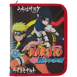 Папка для тетрадей А5 "Naruto" пластик, молния с трех сторон 2899829