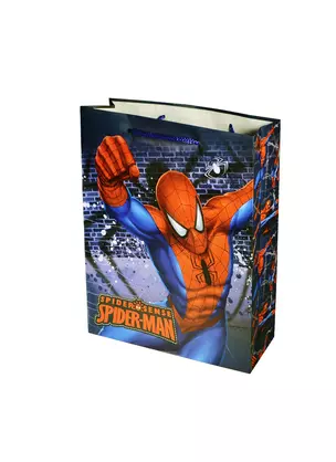 Пакет подарочный бумажный А4 28*34*9, Spiderman, мат.ламинация, Disney — 230541 — 1