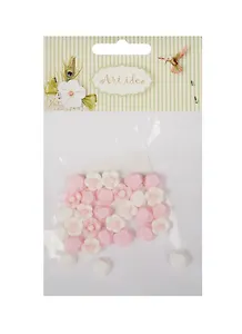 Незабудки двухцветные, 30 шт/пакет, бело-розовый (11-08631-20)