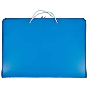 Папка на молнии, синяя, А3 245613