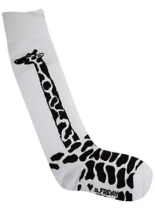 Дизайнерские носки St.Friday Socks, гольфы, белый