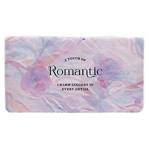 Планинг дат. 2027г. А6 64л 160*90 "Romantic" сиреневый, иск.кожа, интегр.переплет, тисн.фольгой, ляссе, горизонт.карманный, скругл.углы 3172376