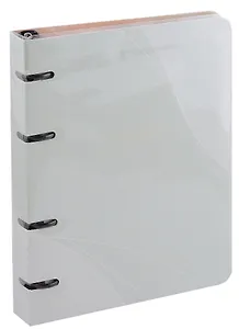 Тетрадь на кольцах в клетку Be Smart, View, 120 листов, зеленая