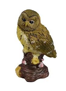 Фигурка Сова на ветке (11см) (полистоун)