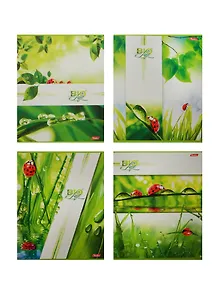 Тетрадь в клетку Hatber, Bio Life, 96 листов, в ассортименте