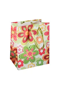 Пакет подарочный бумажный А5 18*23*10 "Цветы", мат. ламинат, Хансибэг