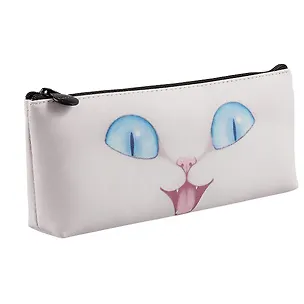 Пенал на молнии «Кошка», 20 х 8 см 2612413