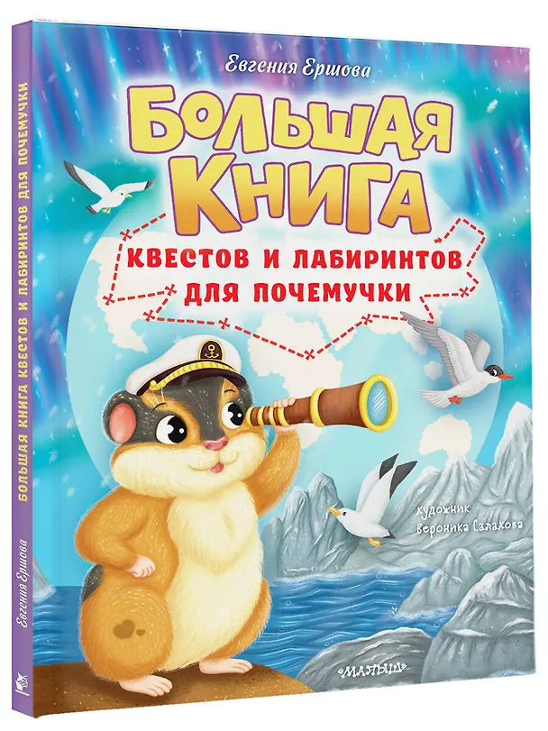 Книга Большая книга квестов и лабиринтов для почемучки (Евгения Ершова) — 5