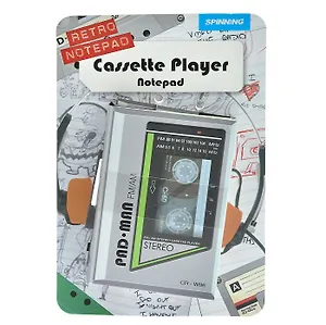 Блокнот - ретро Кассетный плеер (00006) (Оупен Прайсес)