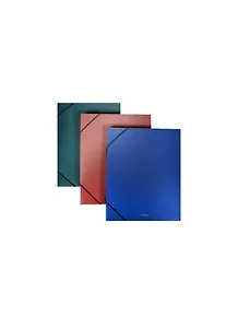 Папка на резинках А4 19 мм "ECO" пластик, ассорти, Erich Krause