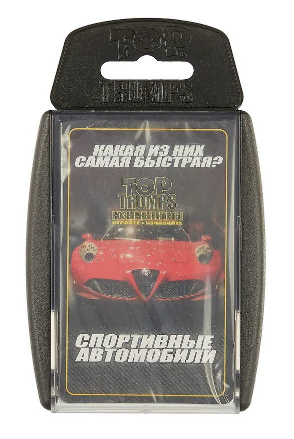 Настольная карточная игра, Winning Moves, серии Топ Трампс Спортивные автомобили 329272 — 1