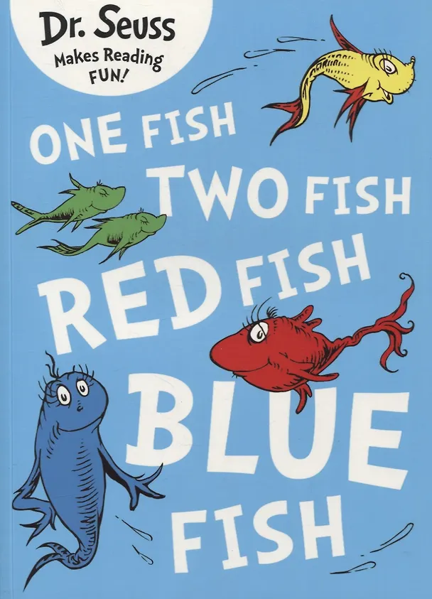 Книга One fish, two fish, red fish, blue fish () — 1