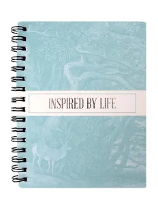 Записная книжка А6 80 листов, клетка, "Floreale. Smoky Sky"