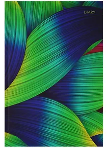 Ежедневник недатированный А5+ 128 листов "Графика. Шелковые волны"