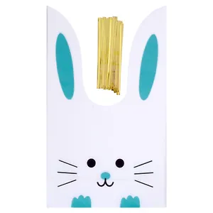 Пакеты для мини подарков "Зайчик"  13,5Х22, 20шт