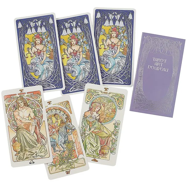 Книга Таро «Art Nouveau» () — 3
