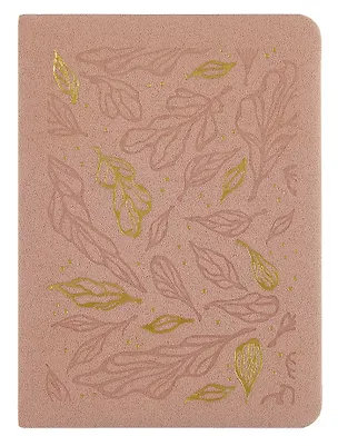 Записная книжка А6 80л кл. "GALLERY. Пудровый (NEW)" иск.кожа с поролоном, термотиснение, ляссе, скругл.углы, инд.уп. 3075575