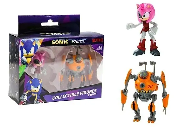 Sonic Prime фигурка 2 шт. в коробке с окном:вид 3, (5х14х13), (SON2015-C) 3083498 — 1