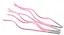 Набор свечей для торта Pink Wave (волны розовые) (6шт) (17см) (12-7color-candle_18) — 3106242 — 3