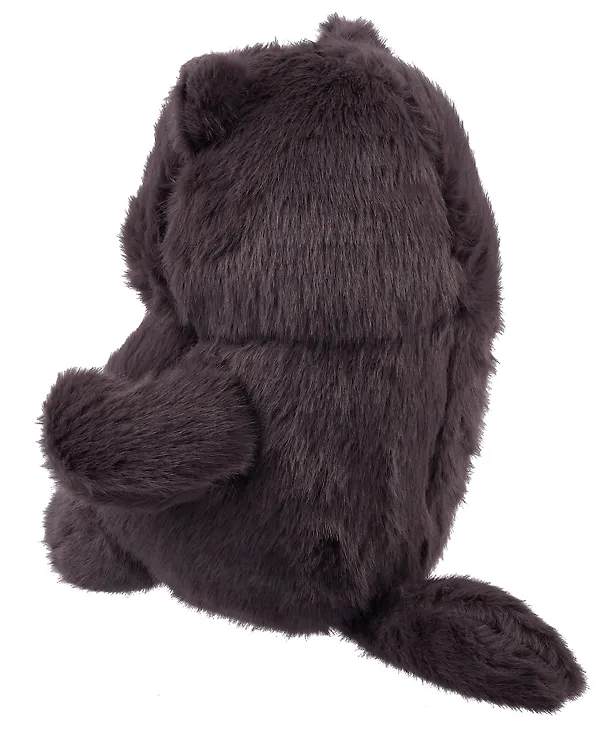 Мягкая игрушка Котик с щечками (серый) (35 см), Bookvalno 3075179 — 4