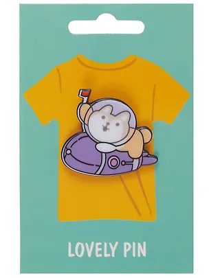 Значок Корги в космосе (акрил) 2852442