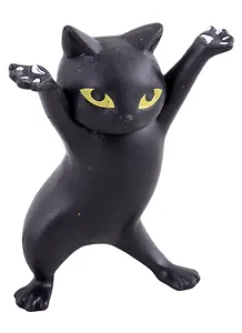 Держатель Котик (6см) (пластик) (12-9412-cat)