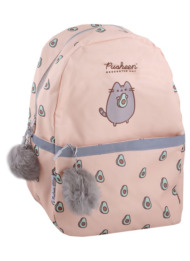 Рюкзак «Pusheen» для девочки, для ноутбука, 38,5 см, полиэстер, Academy Style 2980407 — 1