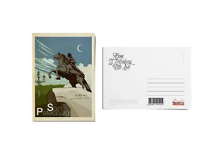 Почтовая открытка "Памятник "Медный Всадник""