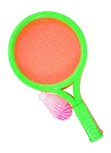 Набор ракетки детские 35,5 см. пластик, в копмлекте: воланчик,  шарик