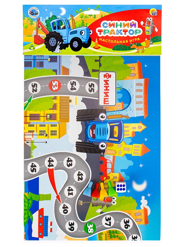Настольная игра-ходилка «Синий трактор», Рыжий Кот 3067844 — 1