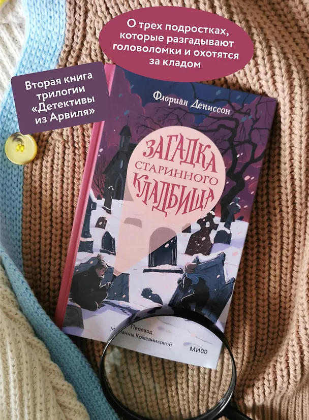 Книга Загадка старинного кладбища (Флориан Дениссон) — 6