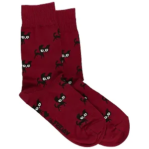 Дизайнерские носки St.Friday Socks,бордо, B20-4/2.19