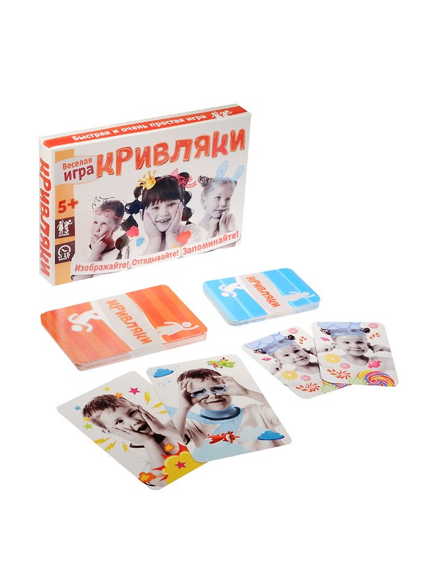 НИ Кривляки (1253150) (40 карточек) (5+) (коробка) 2522034 — 1