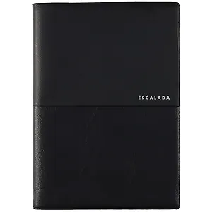 Ежедневник недатированный "ПВХ", А5+, 120 листов, черный