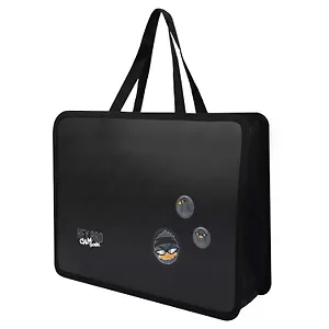 Папка для тетрадей А4 "Крутой утенок" полипропилен, 34*25*9,5 см, молния, дно с расширением