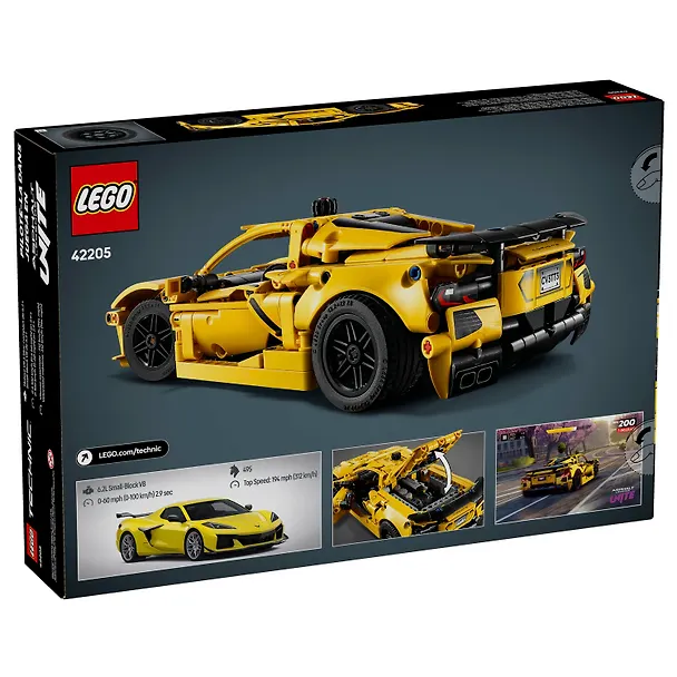 LEGO Technic: Шевроле Корвет Стингрей, 732 детали (42205) 3126538 — 3