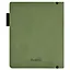 Папка-обложка для тетради со сменными блоками А5+ "ХАРД ОЛИВКОВЫЙ" кожзам., интегр.переплет, 4 кольца, блинт.тиснение, инд.уп. — 3061513 — 3