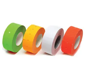 Лента для этикет-пистолета зеленая, 500эт/рул., Impact