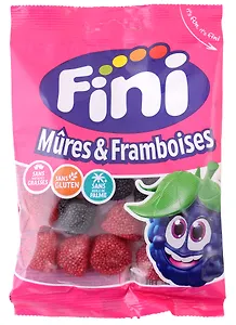 Мармелад жевательный.Красные и черные ягоды в обсыпке, 90г