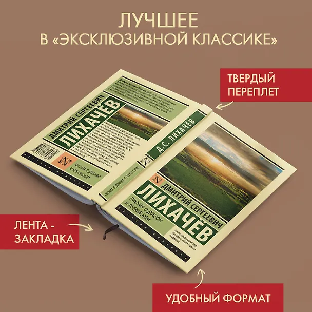 Книга Письма о добром и прекрасном (Дмитрий Лихачев) — 5