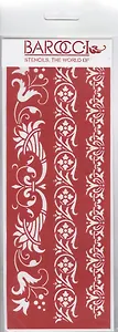 Трафарет Barocci универсальный Рог изобилия 8,5х23см ТУ-05