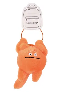 Брелок-обвес на сумку Чудик оранжевый (плюш) (9х6) (12-202509-YSK-81)