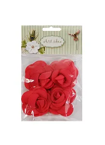 Набор д/творчества Набор бант-роза темно-розовый 5см 4шт (A-1-2)