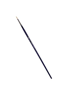 Кисть художественная Манеж, синтетика упругая, круглая, длинная ручка №1, Гамма